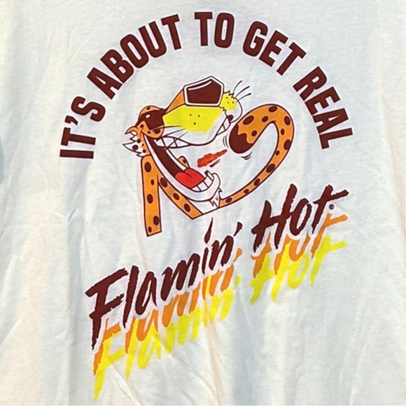 MAD Engine Tops - Chester Cheetos Flamingo Hot Graphic Tee